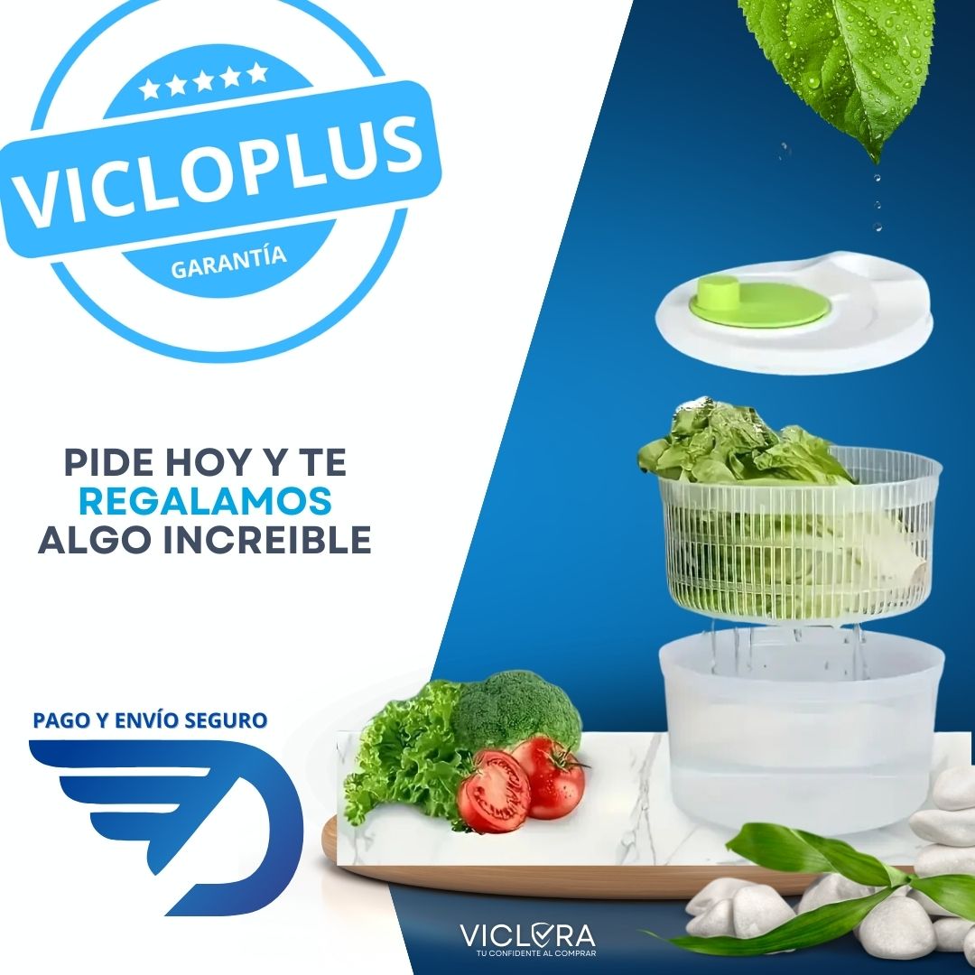 Centrifugadora Profesional de Ensaladas + REGALO