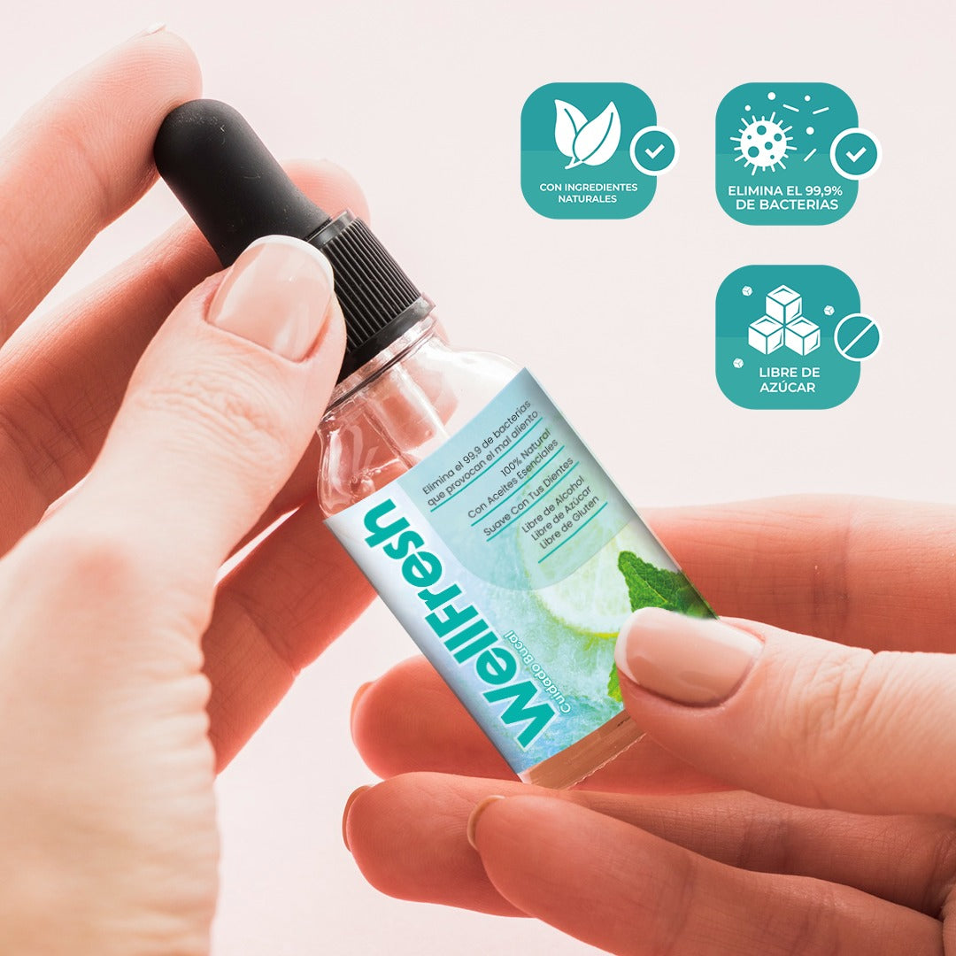Wellfresh – La Fórmula Natural Que Elimina el Mal Aliento Desde la Raíz