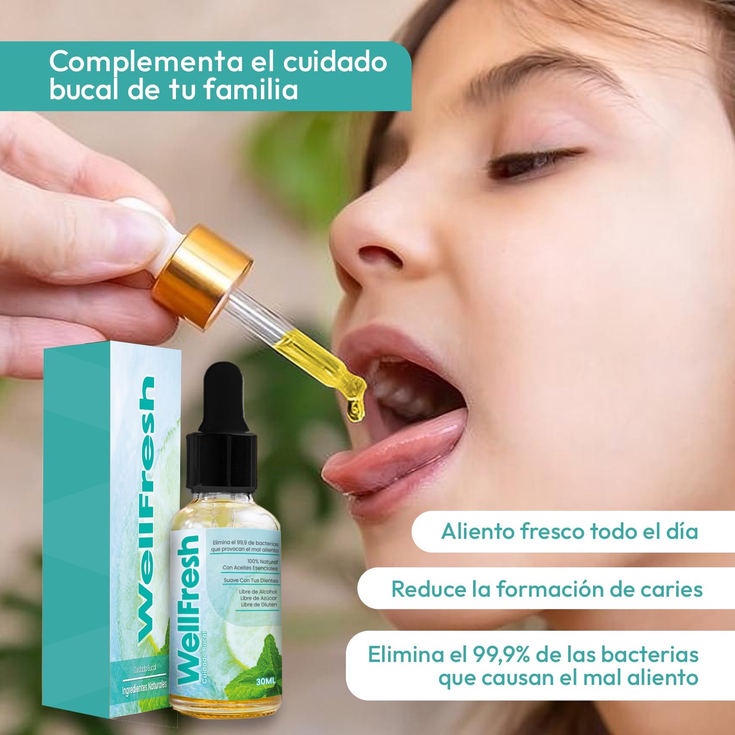 Wellfresh – La Fórmula Natural Que Elimina el Mal Aliento Desde la Raíz