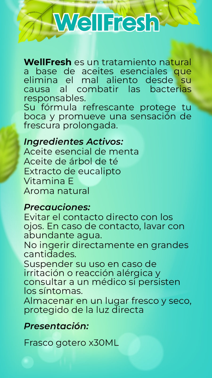 Wellfresh – La Fórmula Natural Que Elimina el Mal Aliento Desde la Raíz