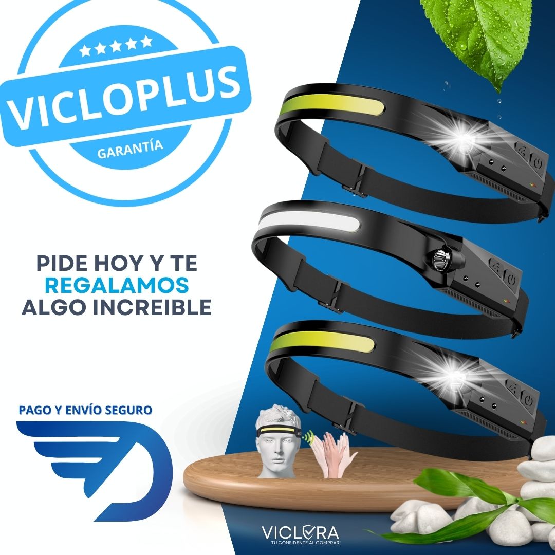 Trilux Pro 350 X 3: Linterna Frontal LED de Alta Potencia + REGALO