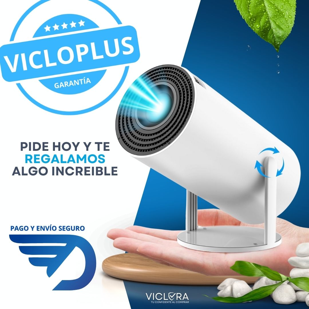 LumiPro HY300 Smart: Proyector LED Full HD 4K Ready con Android 11 + REGALO