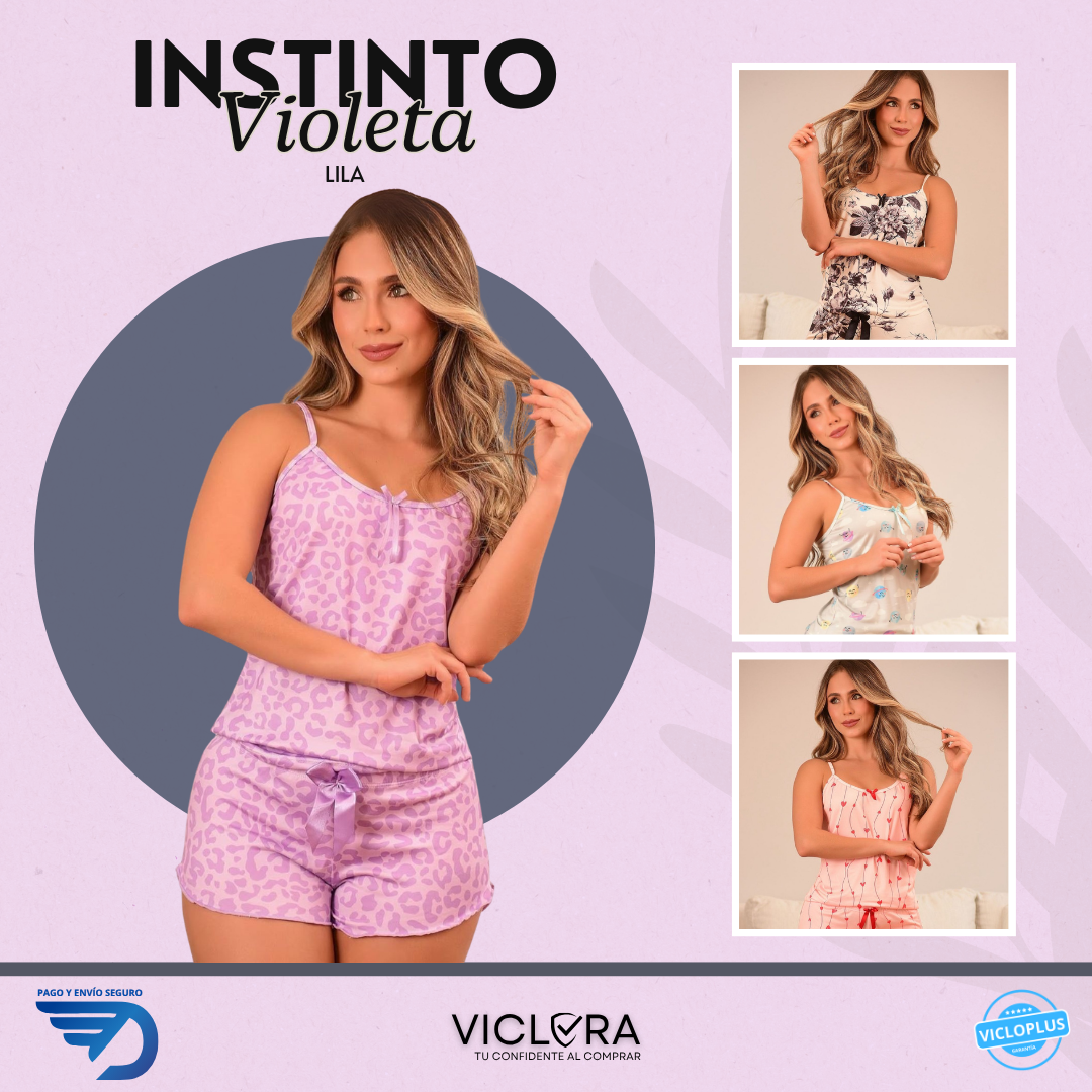 PIJAMA SUEÑOS DE LUNA EN TELA PIEL DE DURAZNO TALLAS (S,M,L,XL)