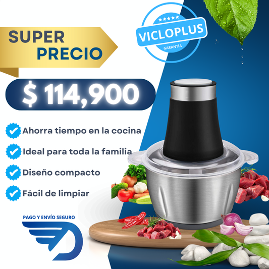 PICATODO ELÉCTRICO 2 Lt ACERO