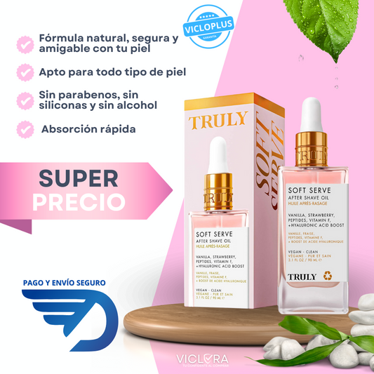 Truly Soft Serve Beauty - Aceite post afeitada (90ml)